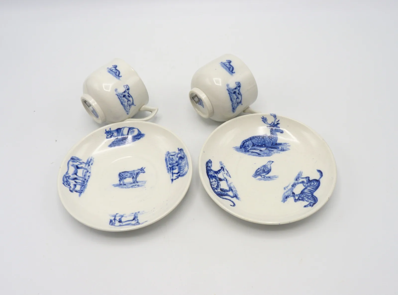 Pair of Childrens Toy Cups & Saucers - Copeland - Image 5