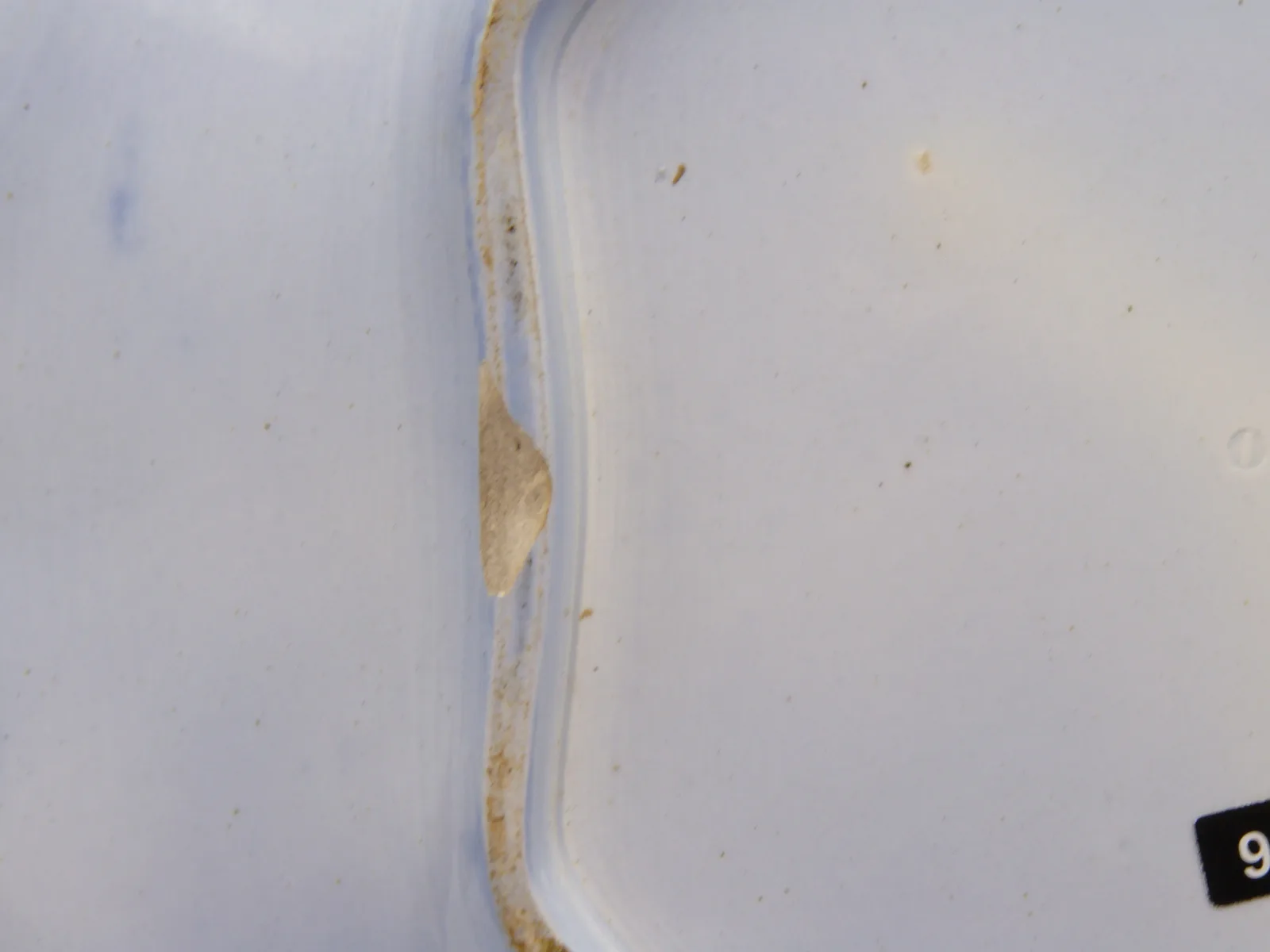 Flow Blue Handled Cake Plate - Royal Lily - Image 6