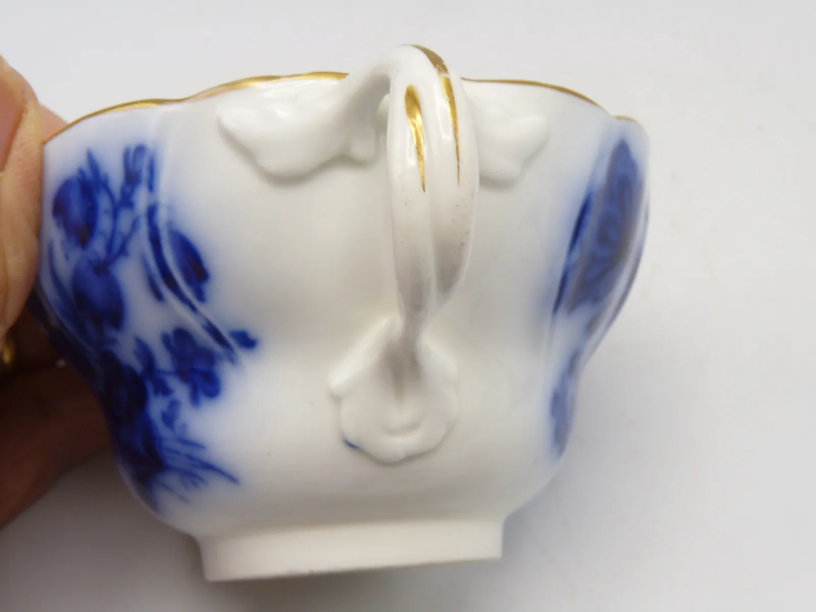 Beautiful Delicate Flow Blue Cup & Saucer - Berlin - Image 2