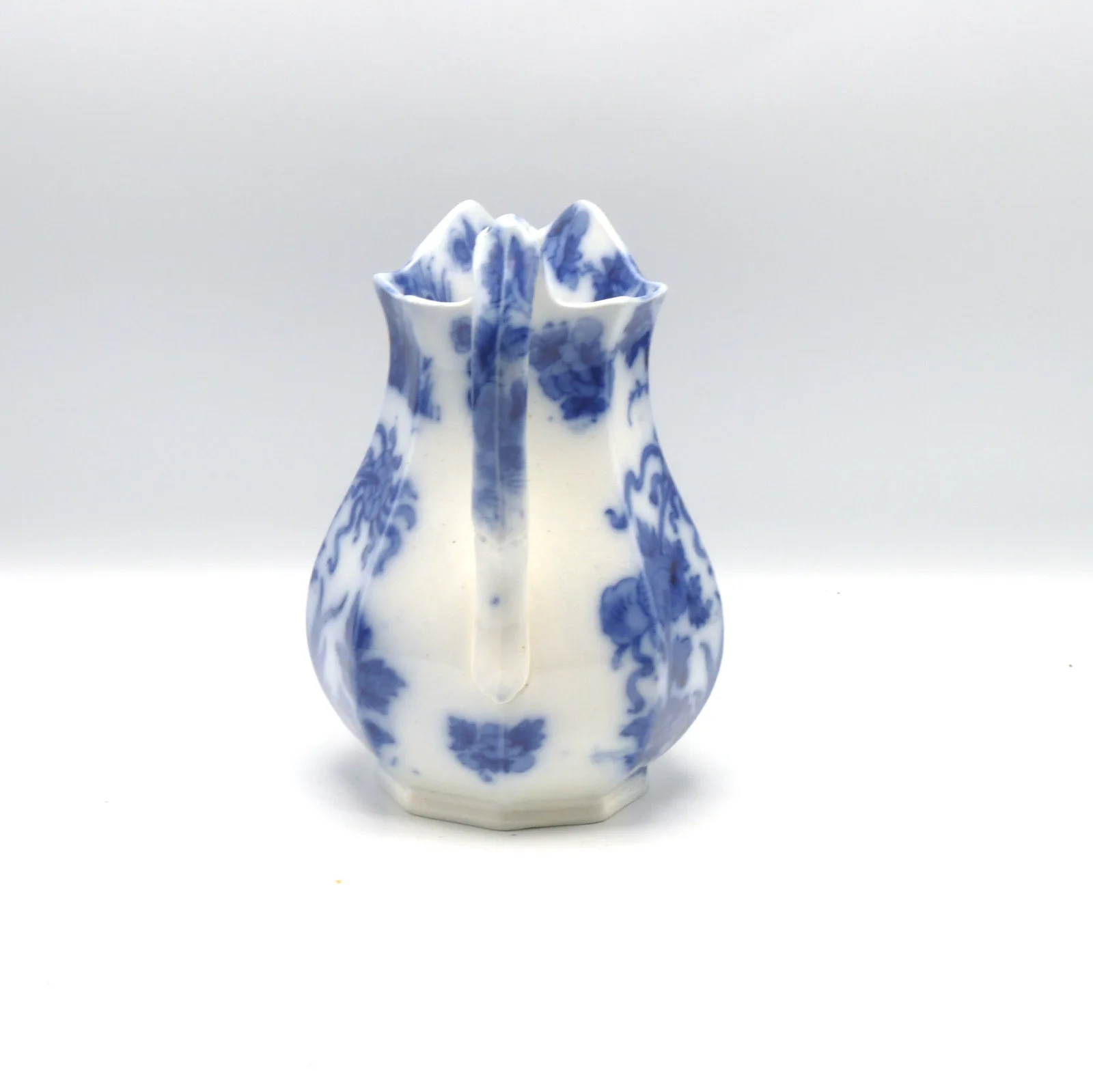 Flow Blue Alcock Jug - Image 4
