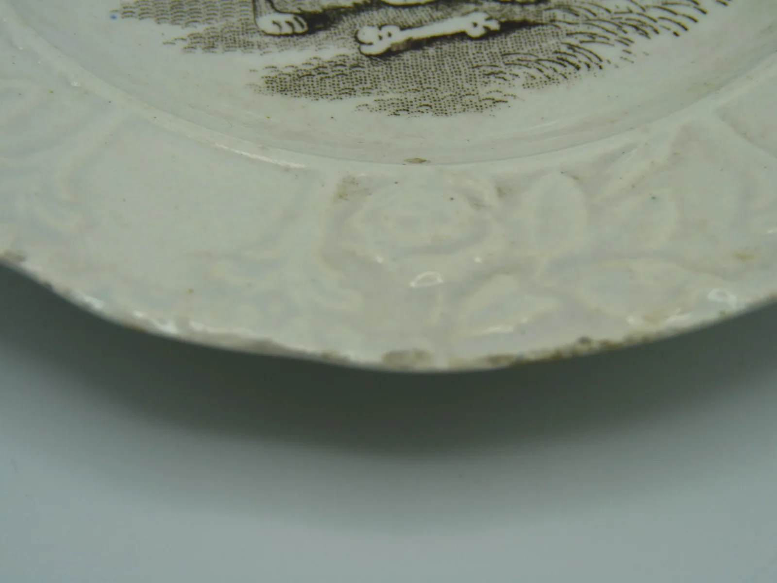 Childs Early Plate - "Child & Dog" - Image 5