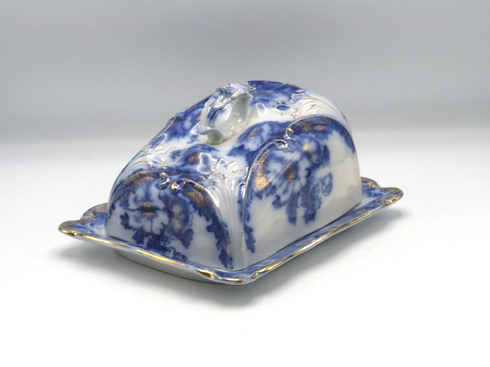 Flow Blue Cheese Dish - Cheese Keep