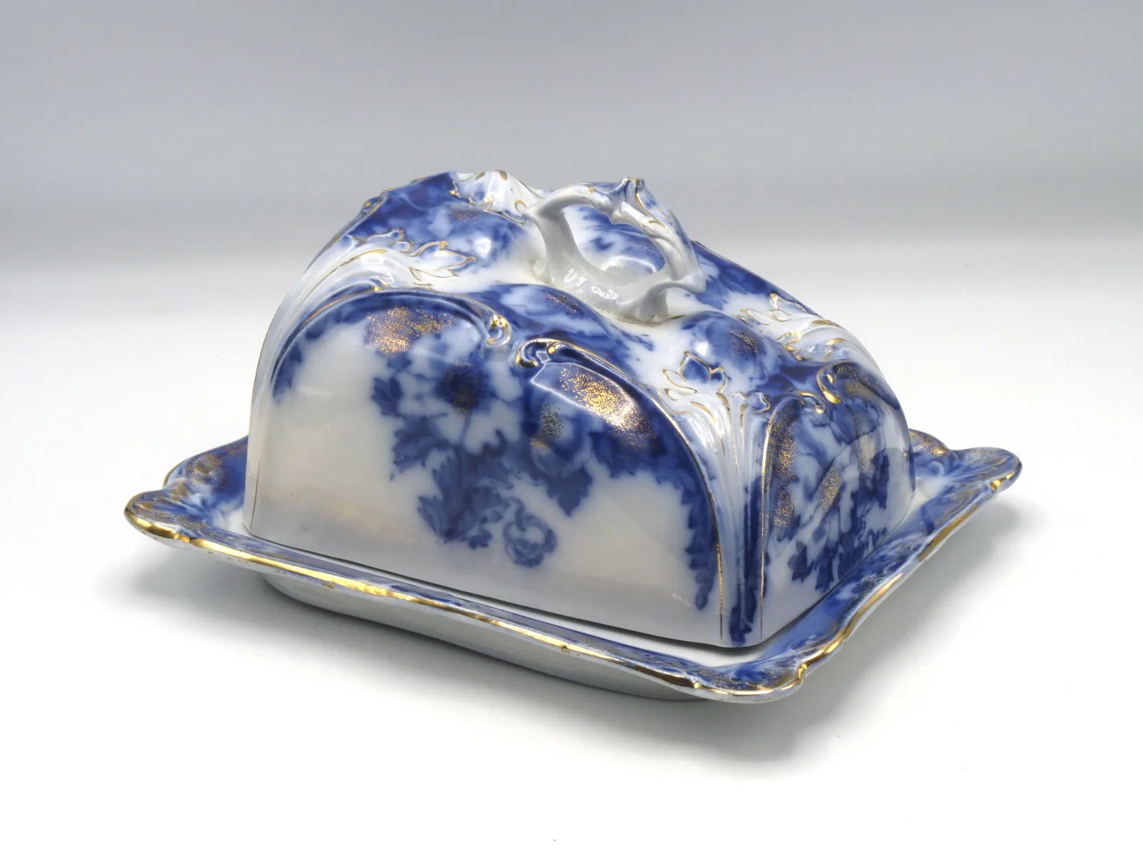 Flow Blue Cheese Dish - Cheese Keep - Image 6
