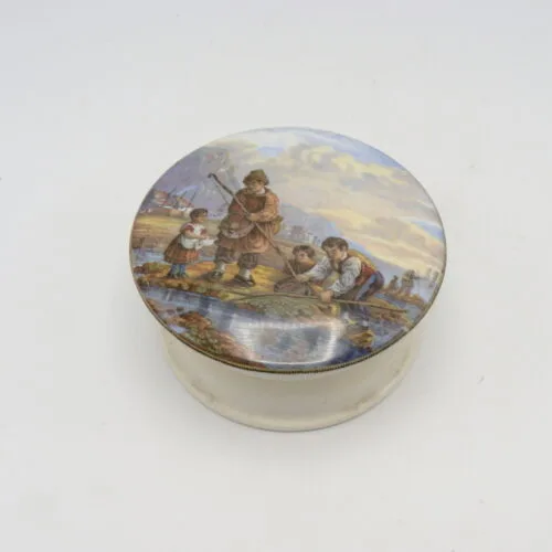 Prattware Pot - The Shrimpers