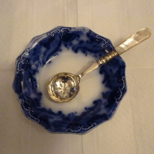 Silver Plated Sugar Sifter Spoon