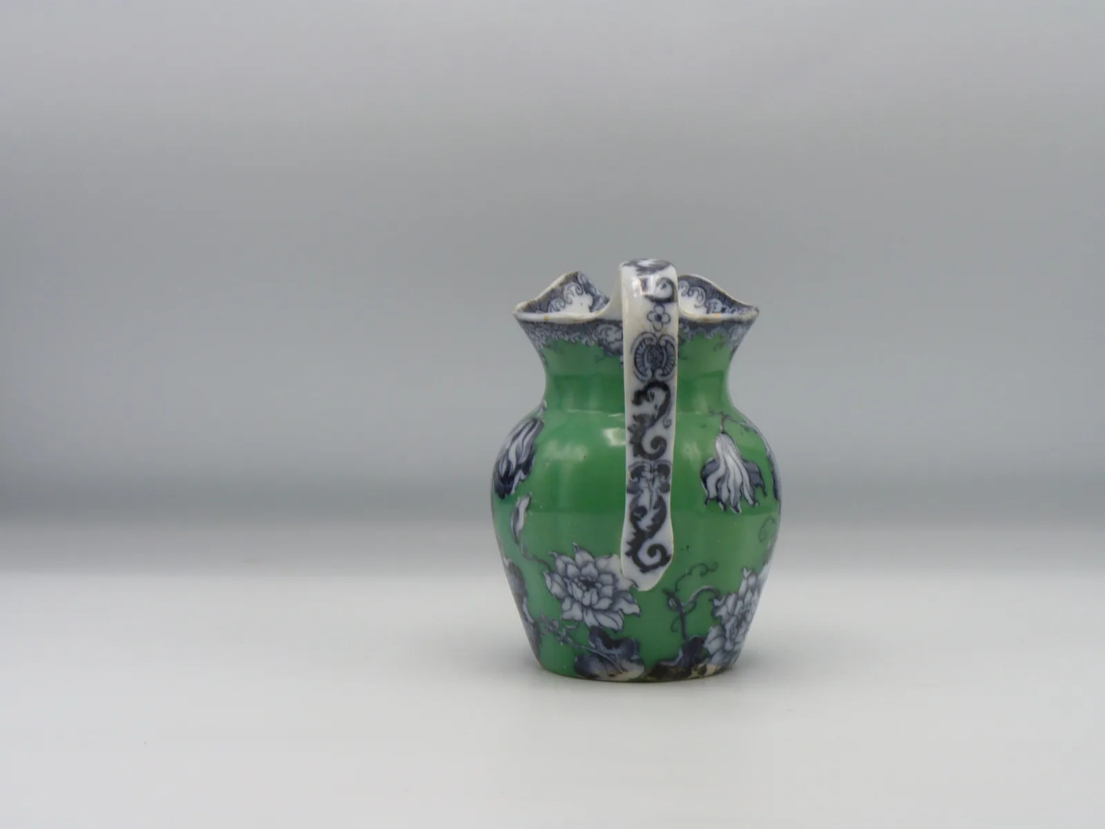 Green Ground & Mulberry Jug - Dimmock - Image 8