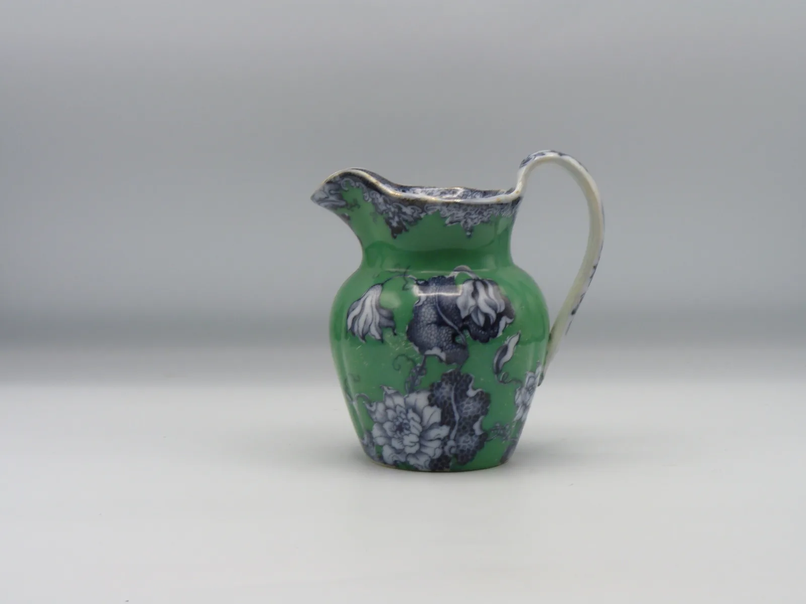 Green Ground & Mulberry Jug - Dimmock - Image 7