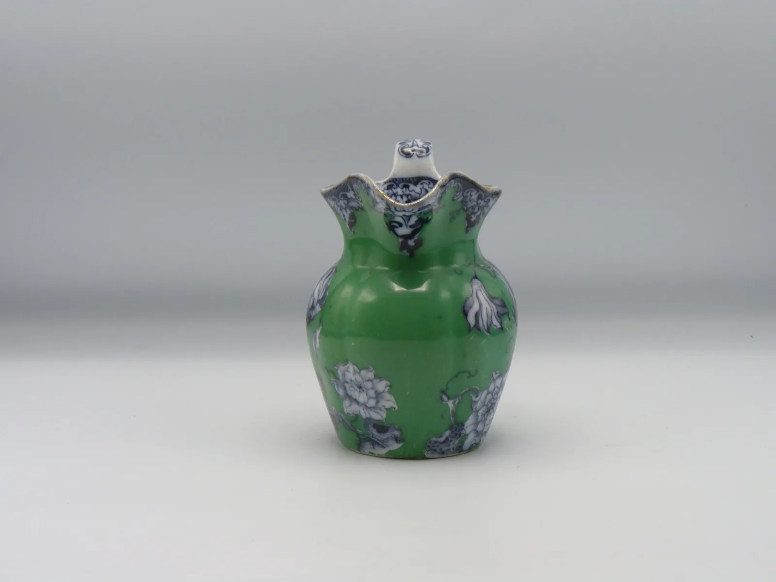 Green Ground & Mulberry Jug - Dimmock - Image 6