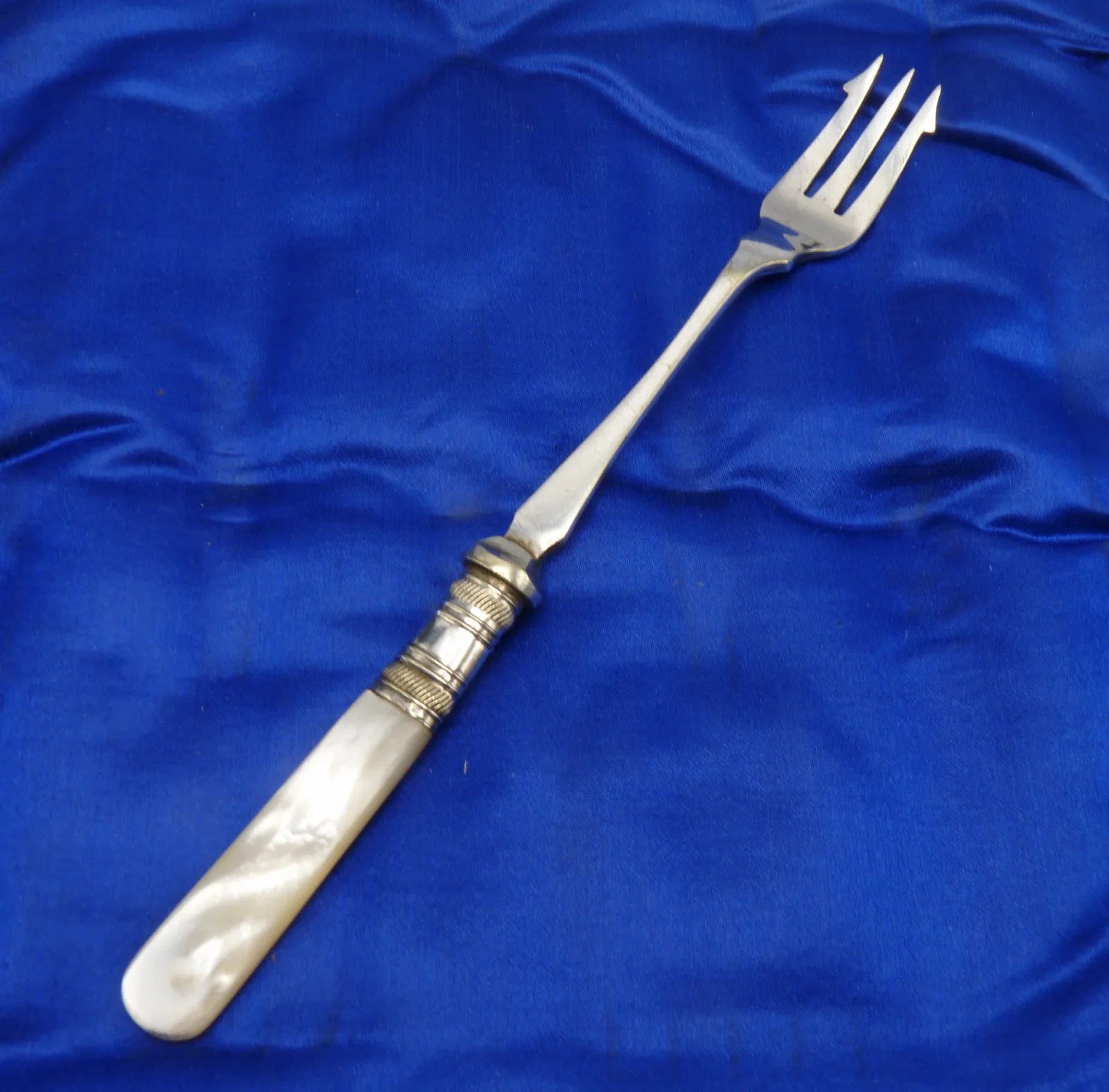 Pickle Fork - Mother of Pearl Handled