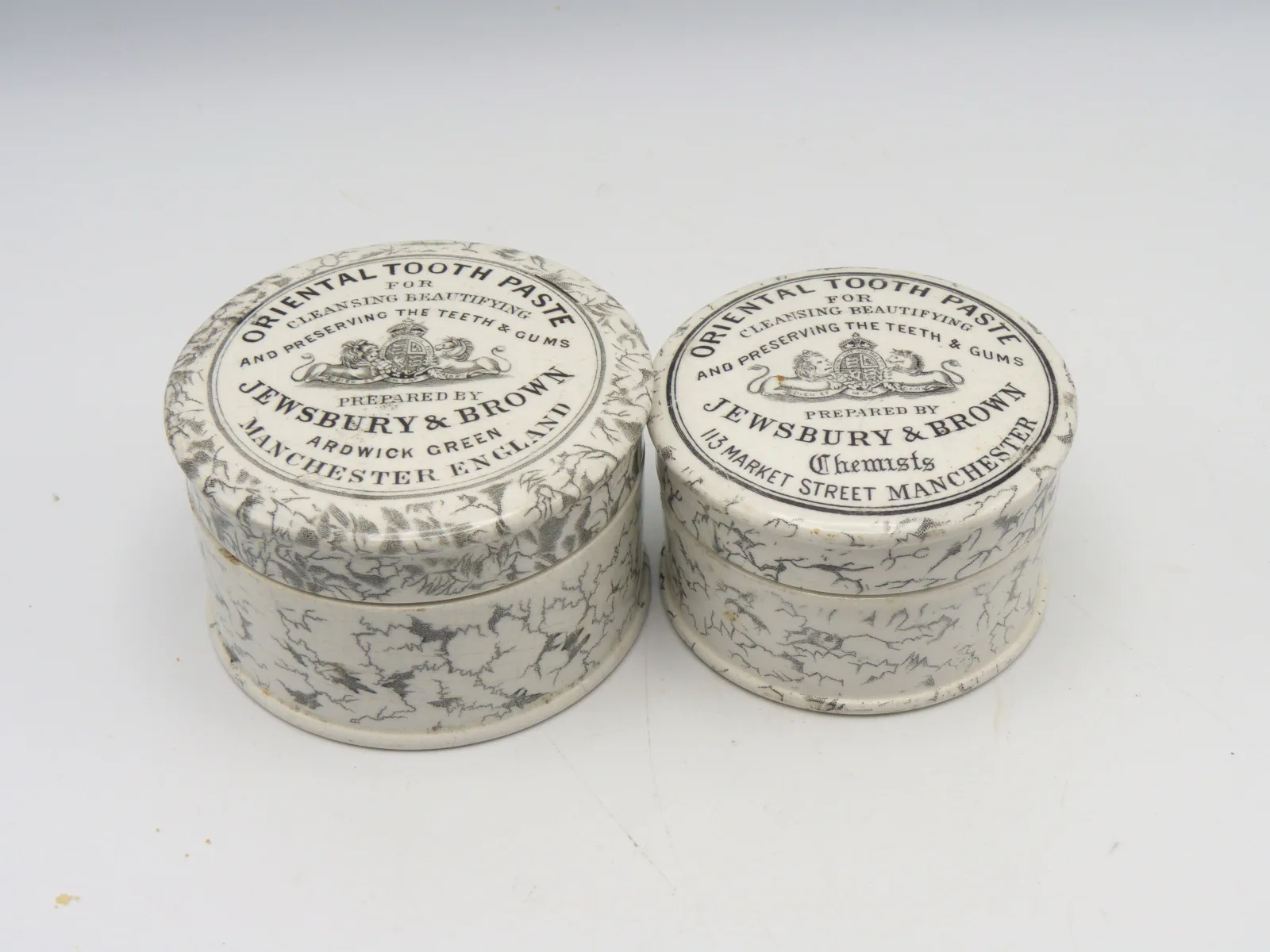 Mulberry - Marble - Tooth Paste Pot and Cover - Image 4