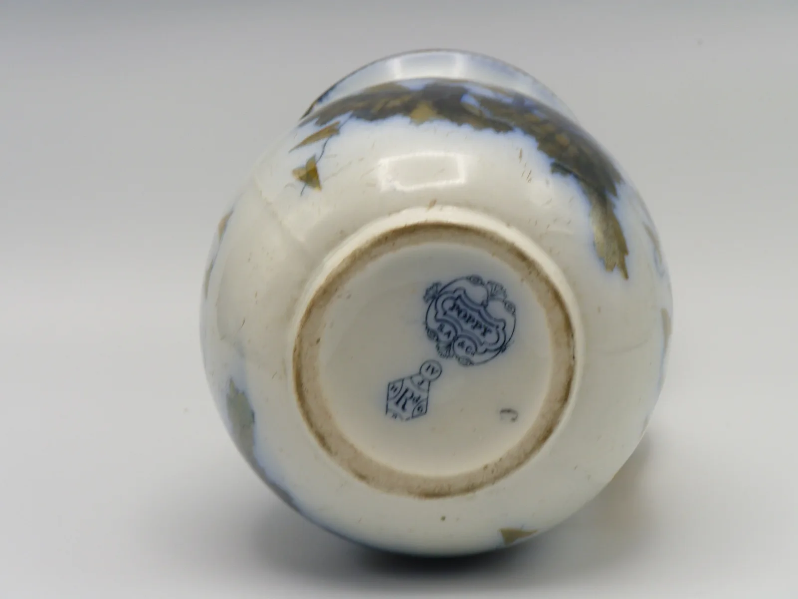 Flow Blue Jug Unusual– S. Alcock - Image 2