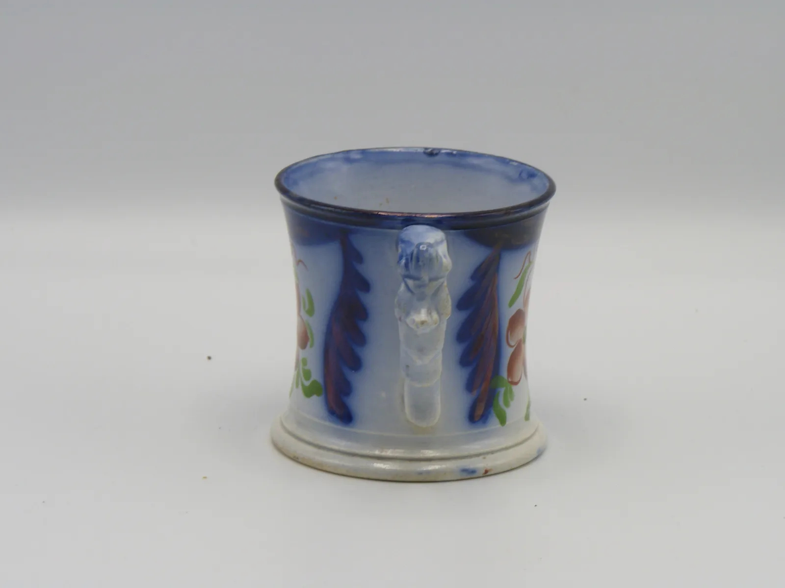 Wonderful Flow Blue Gaudy Welsh Mug - Image 2