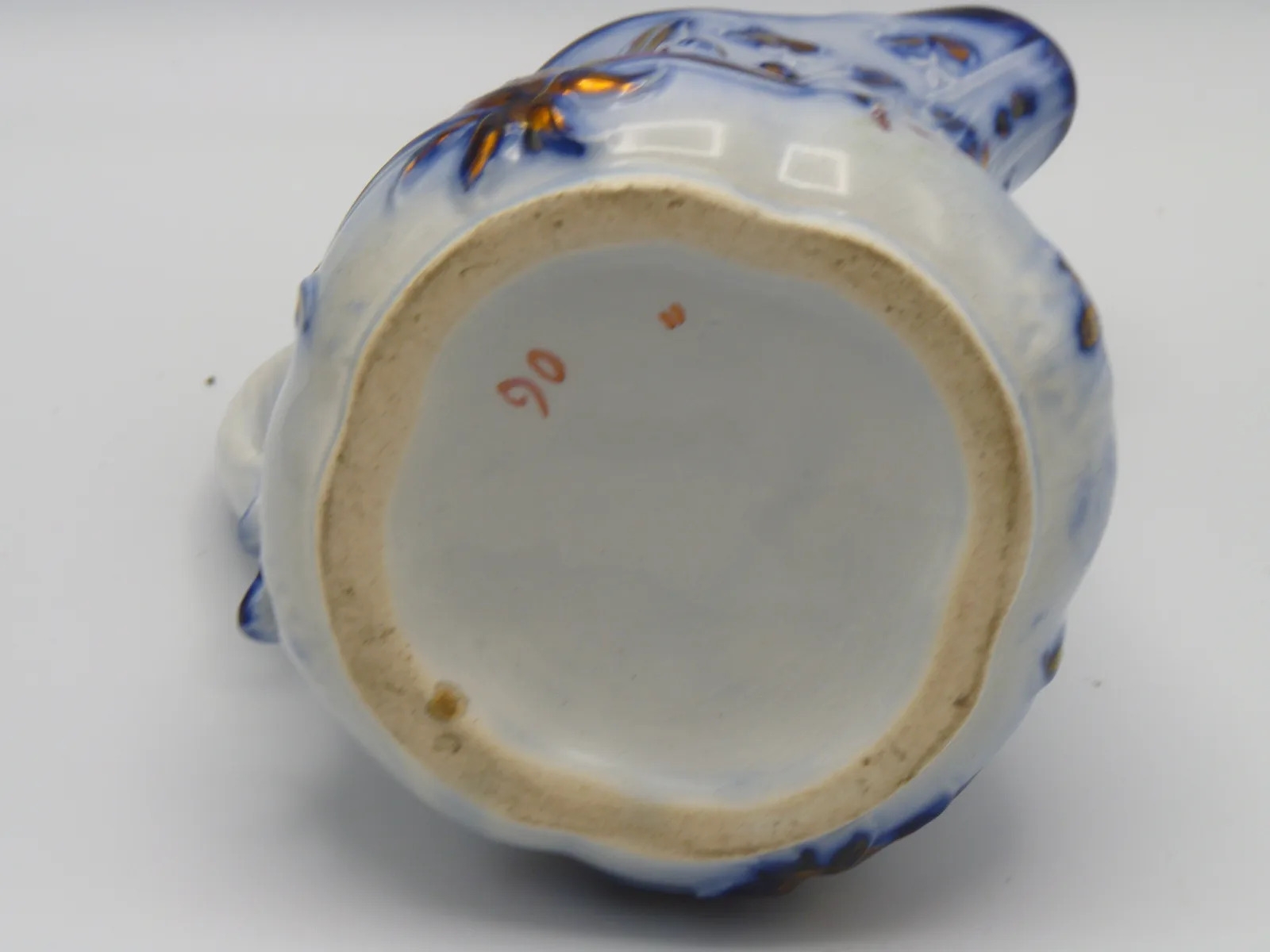 Beautiful Flow Blue Copper Lustre “Harebell” Jug - Image 3