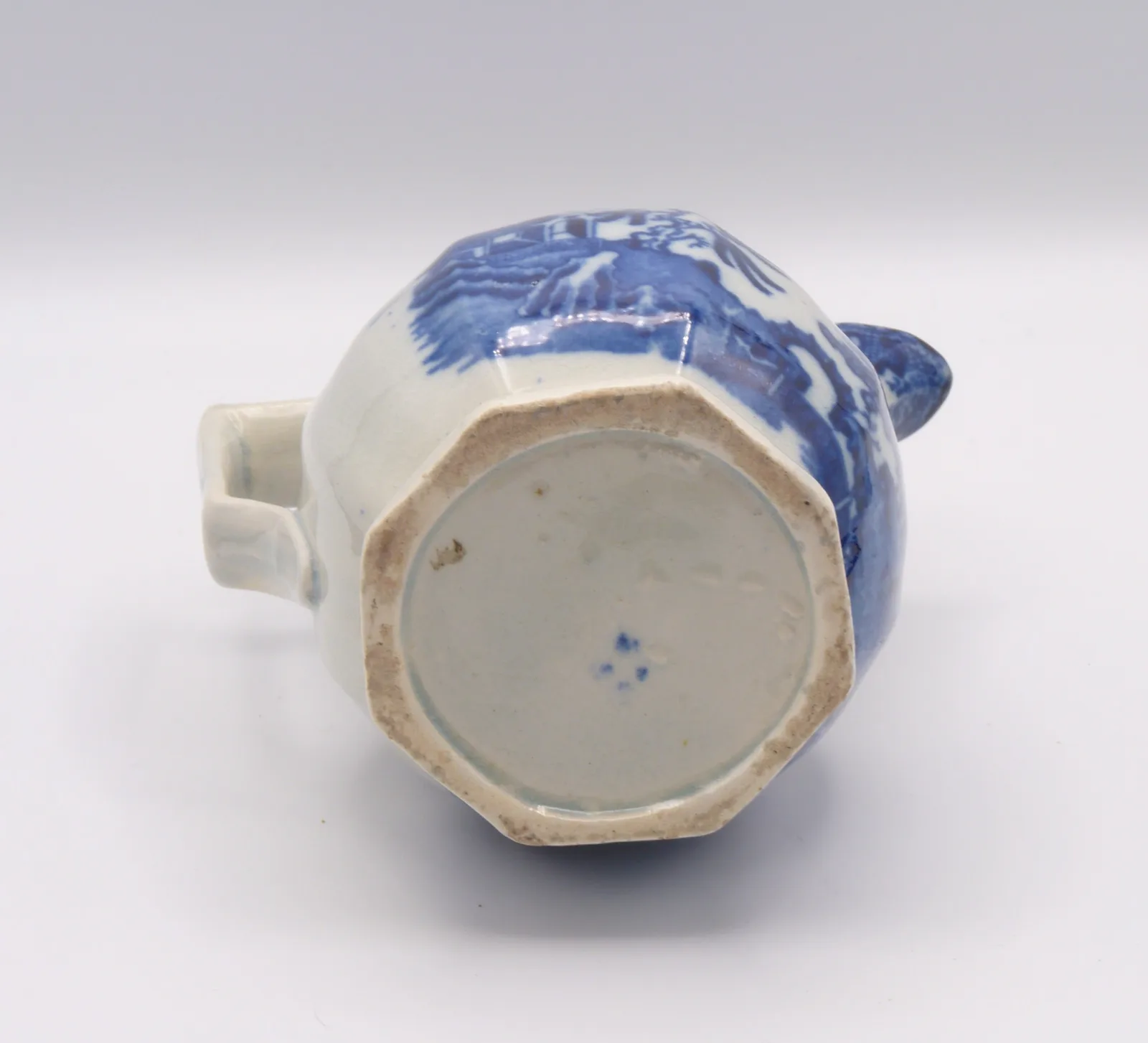 Early Blue & White Pearlware Jug - Image 3