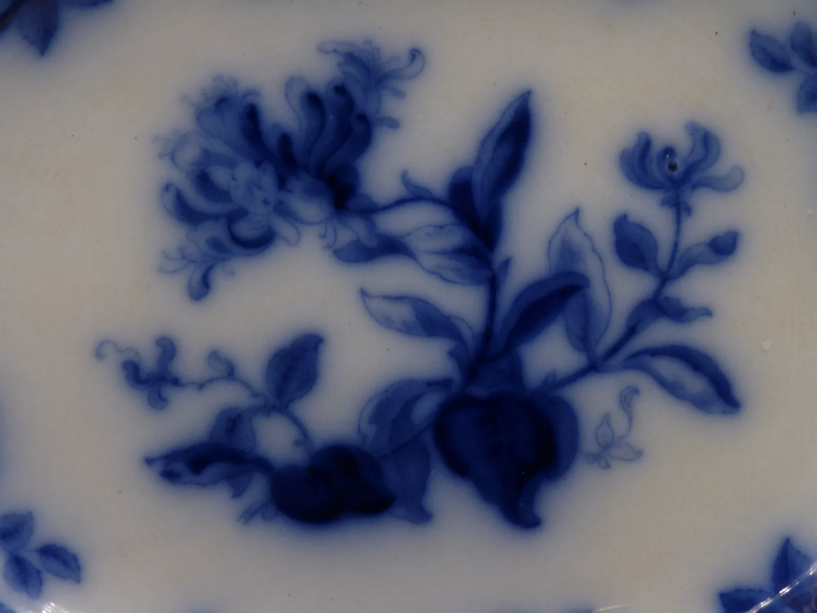 Great Flow Blue Platter – J. Wedgwood (2 ) - Woodbine - Image 2