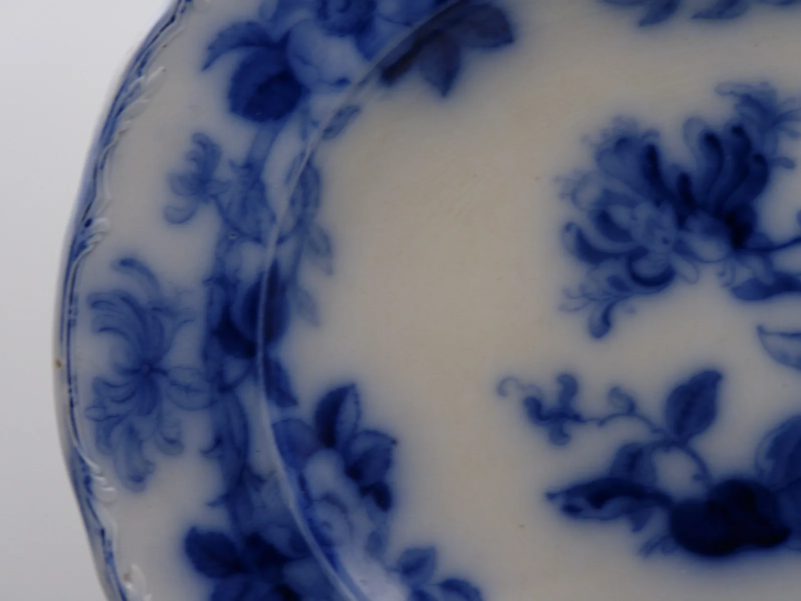 Great Flow Blue Platter – J. Wedgwood (2 ) - Woodbine - Image 6