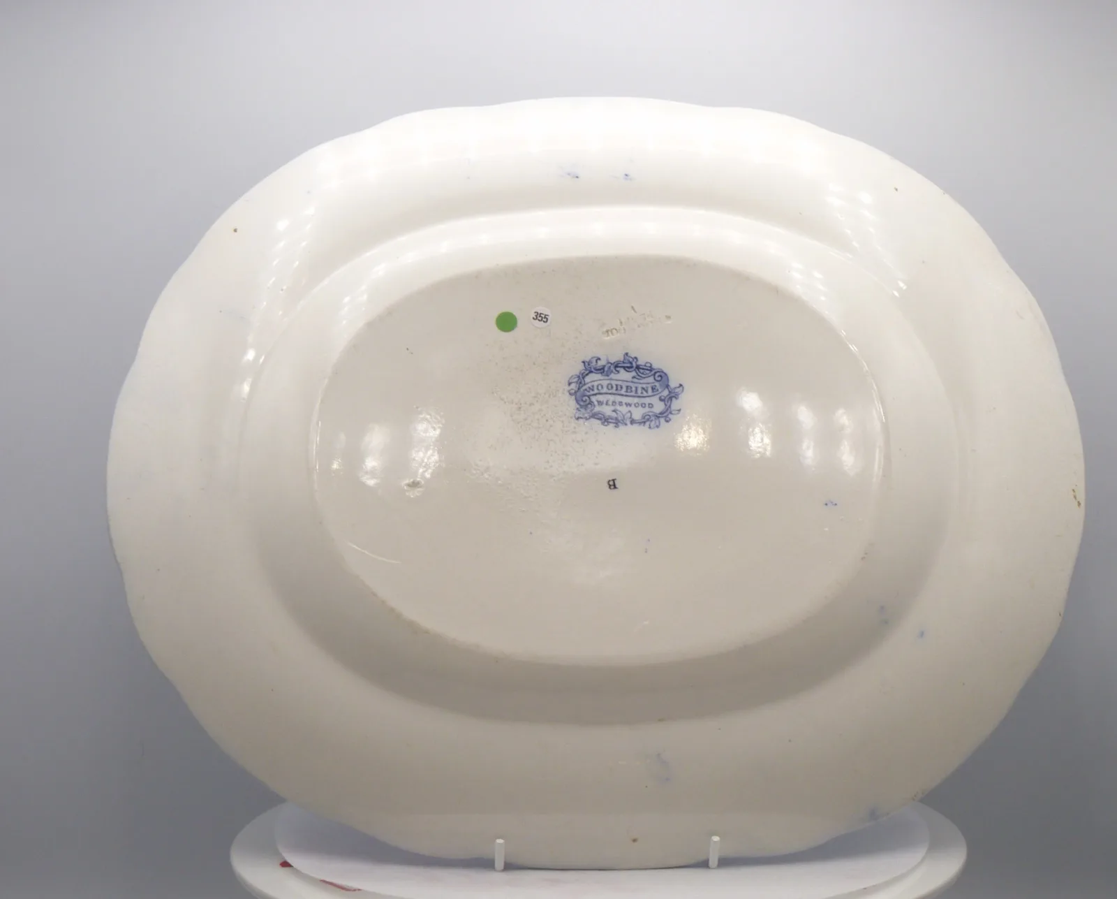 Great Flow Blue Platter – J. Wedgwood (2 ) - Woodbine - Image 7