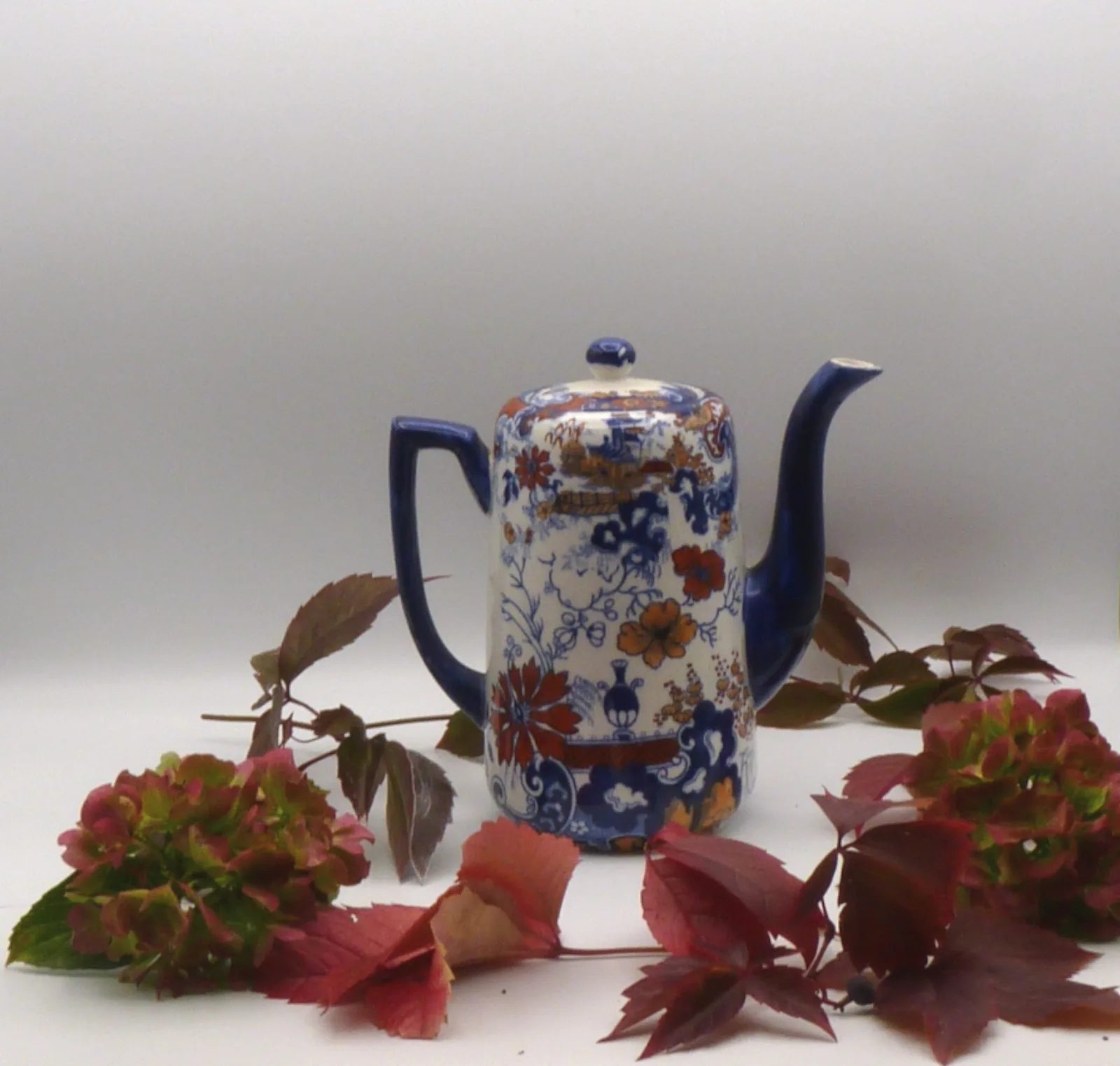 Chinese Japan - Polychrome Coffee Pot