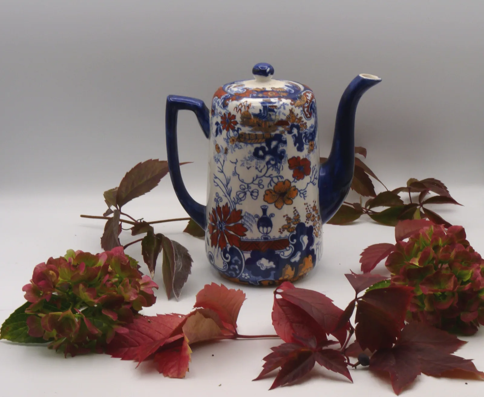 Chinese Japan - Polychrome Coffee Pot - Image 2