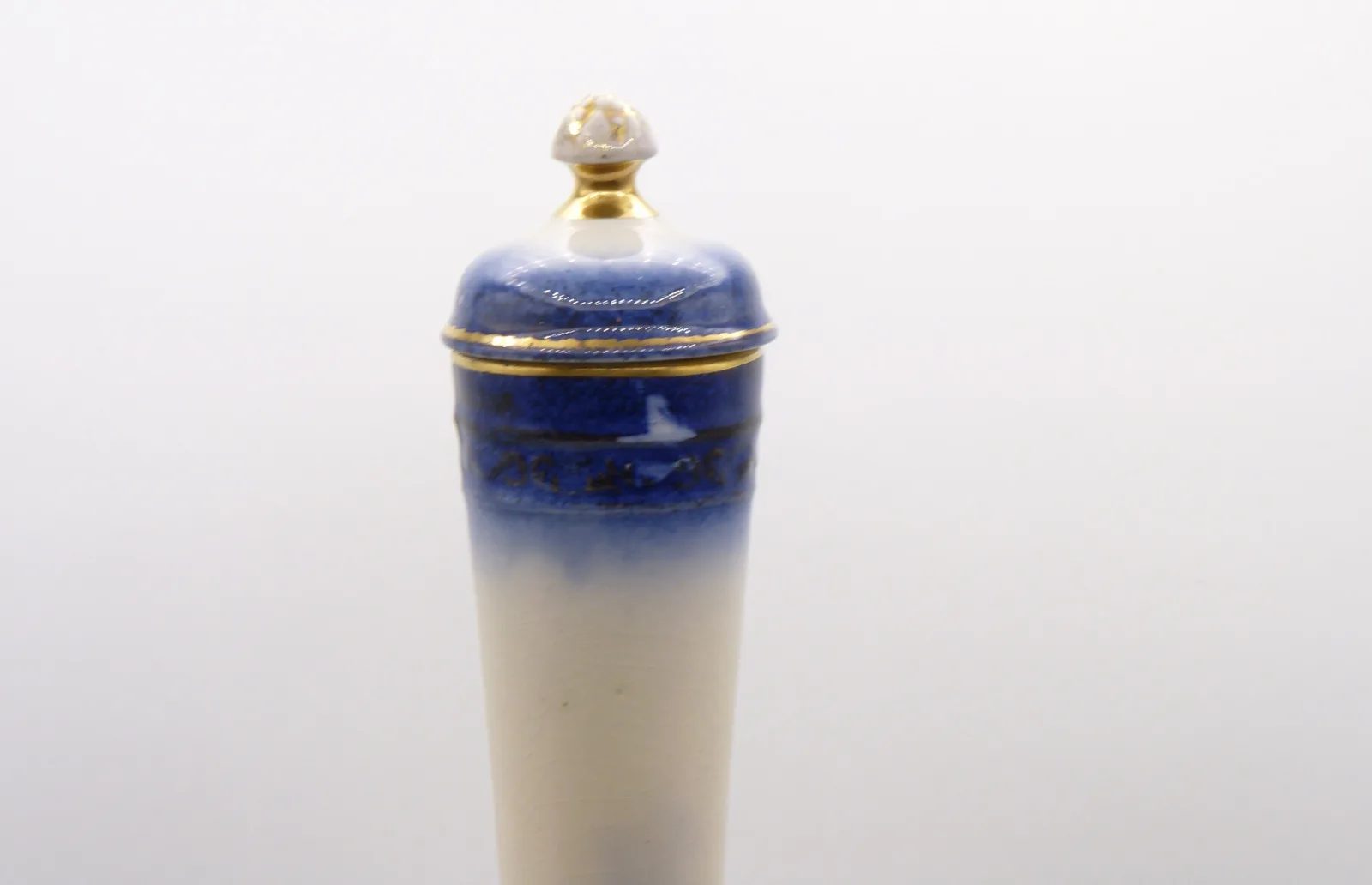 Flow Blue Bottle & Cover – Irish connection - Killarney - Image 12