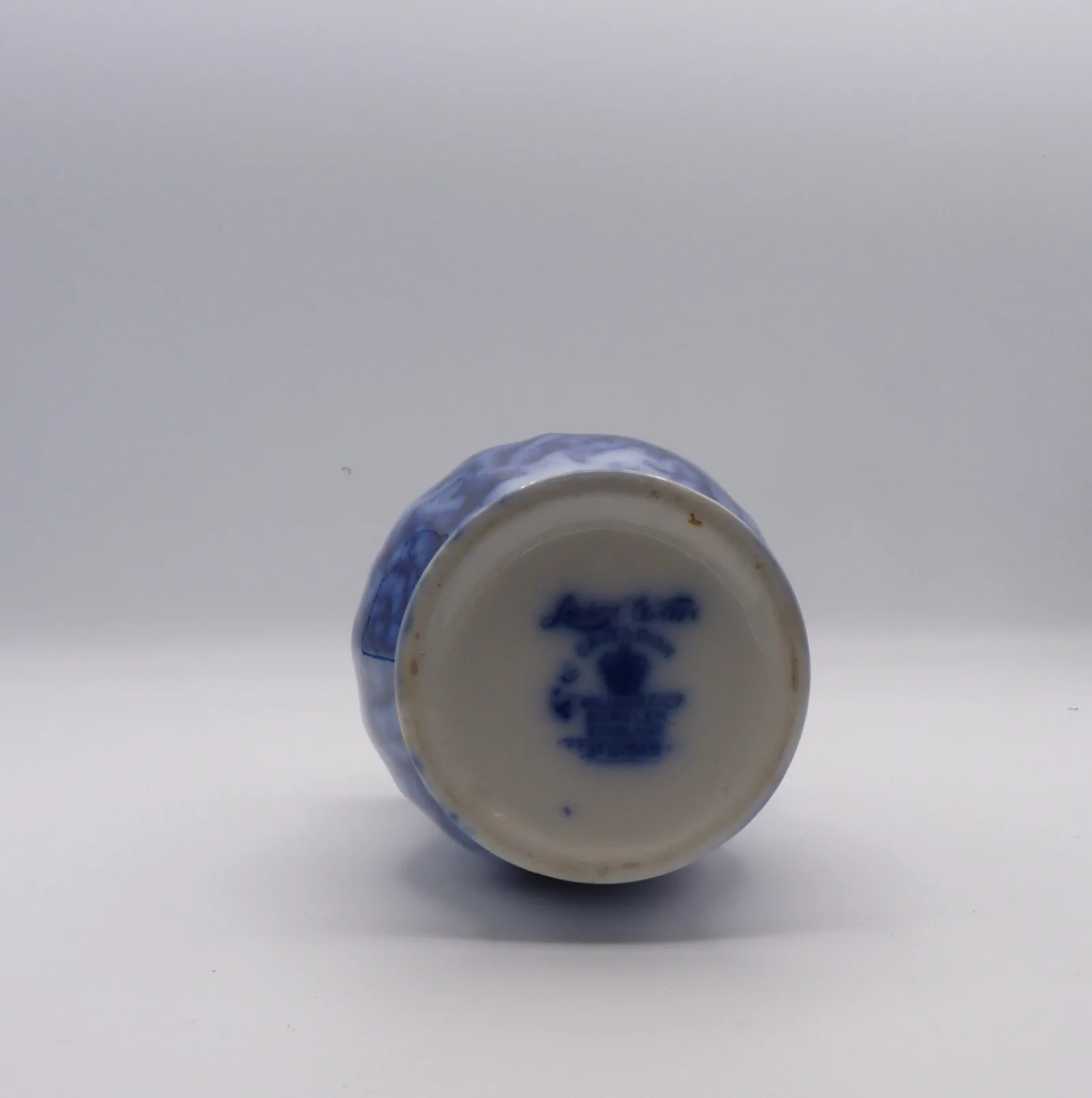 Flow Blue Cavendish Toothbrush Vase - Vase - Image 4