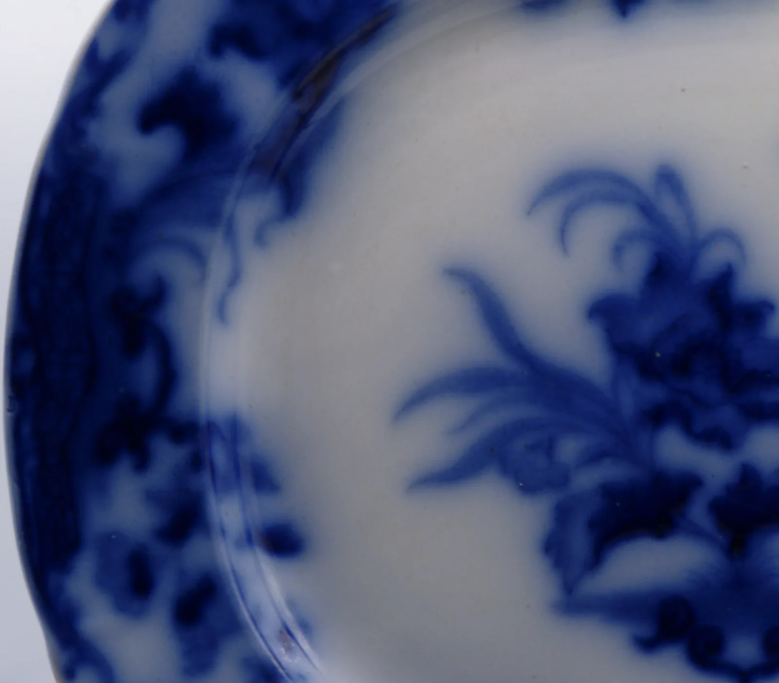 Beautiful Flow Blue Platter – Samuel Alcock - Carlton - Image 6