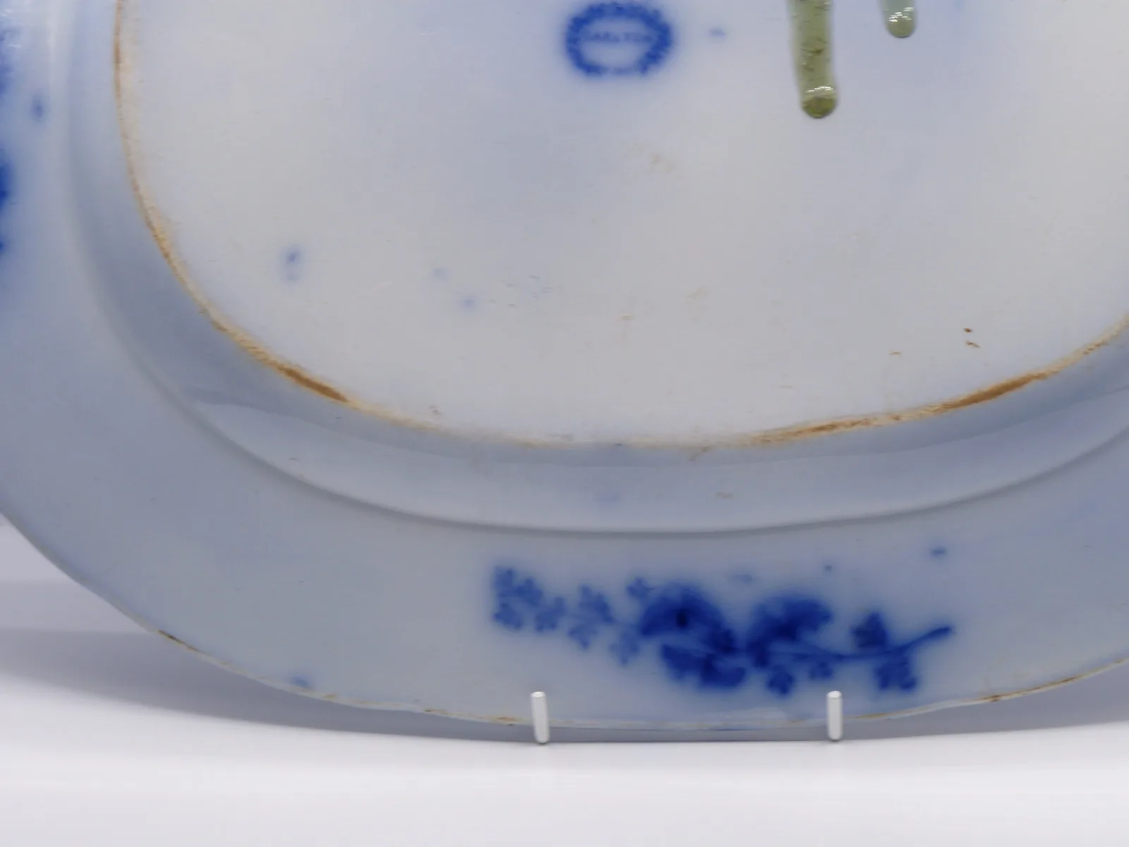 Beautiful Flow Blue Platter – Samuel Alcock - Carlton - Image 8