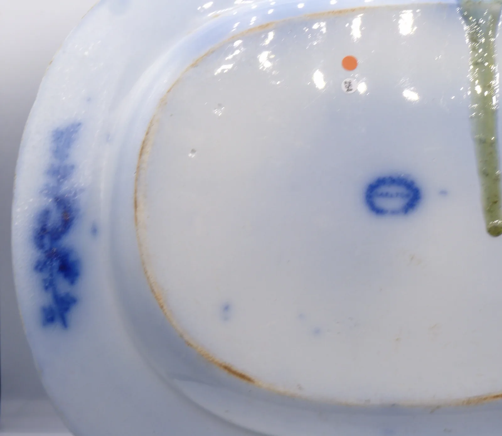 Beautiful Flow Blue Platter – Samuel Alcock - Carlton - Image 9
