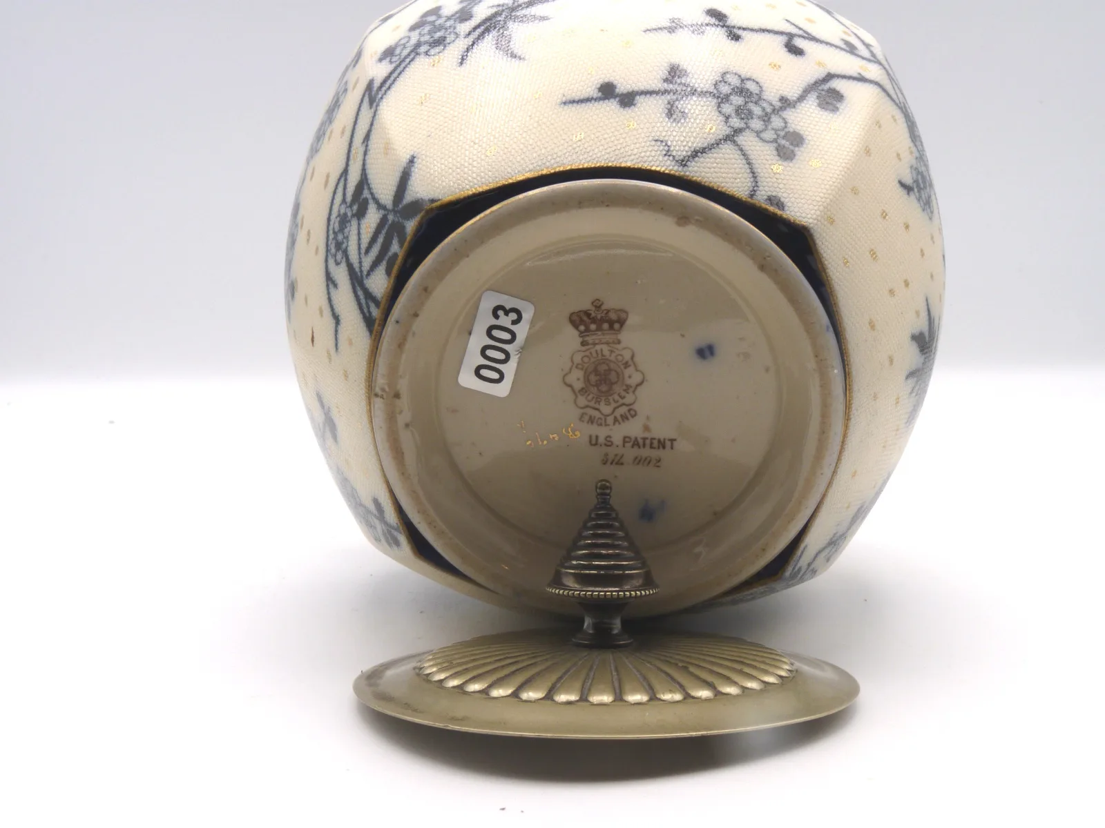 Very Nice Tapestry Doulton Biscuit Barrel  - Image 7