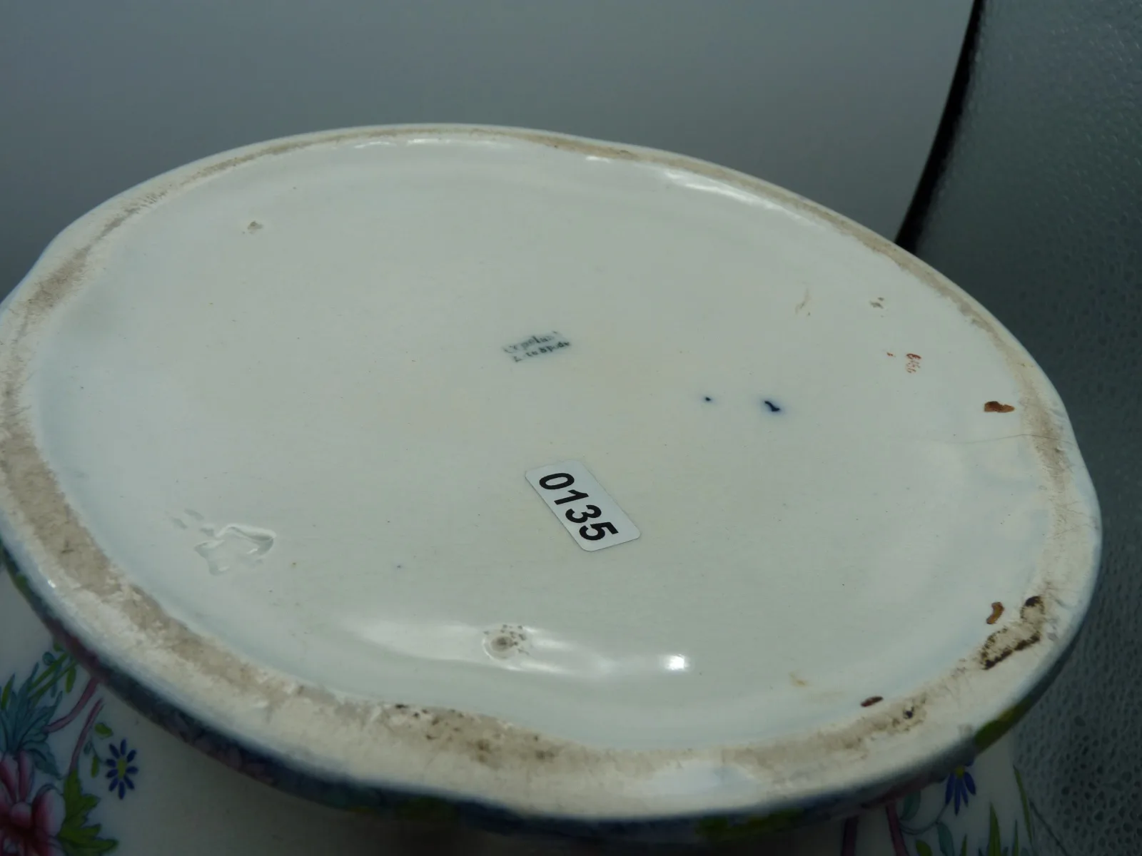 Beautiful Covered Slope Jar – Copeland - Polychrome - Image 6