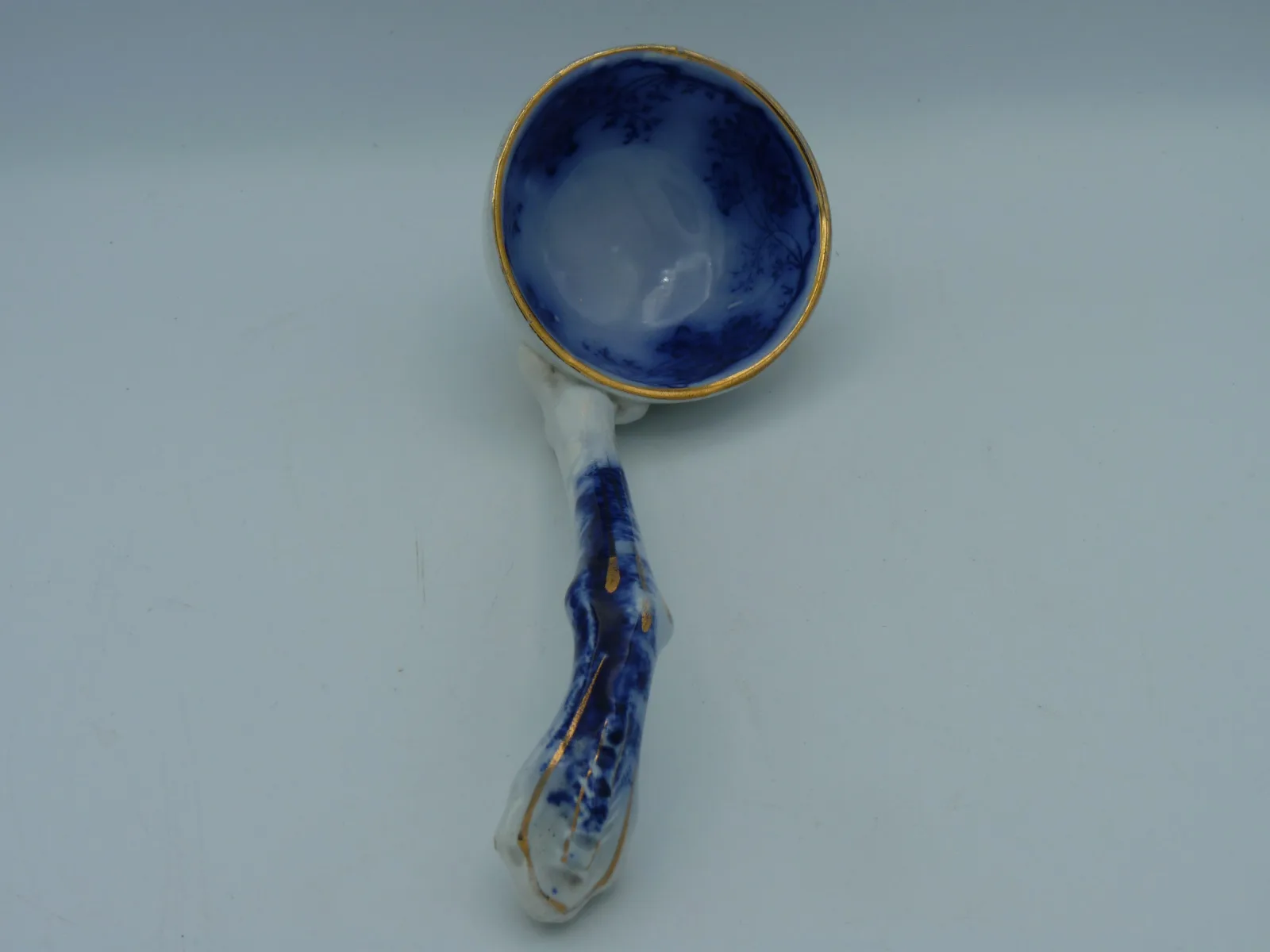 Flow Blue Sauce Ladle - Image 3